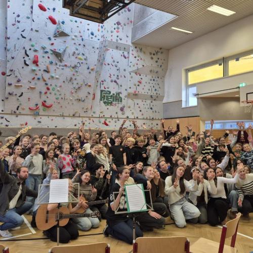 Gemeinschaftsfoto Schüler