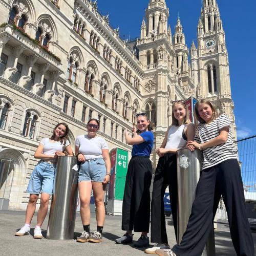 Schüler:innen in Wien
