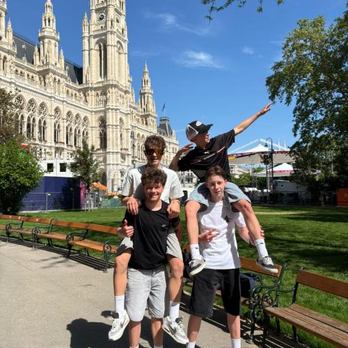 Schüler:innen in Wien