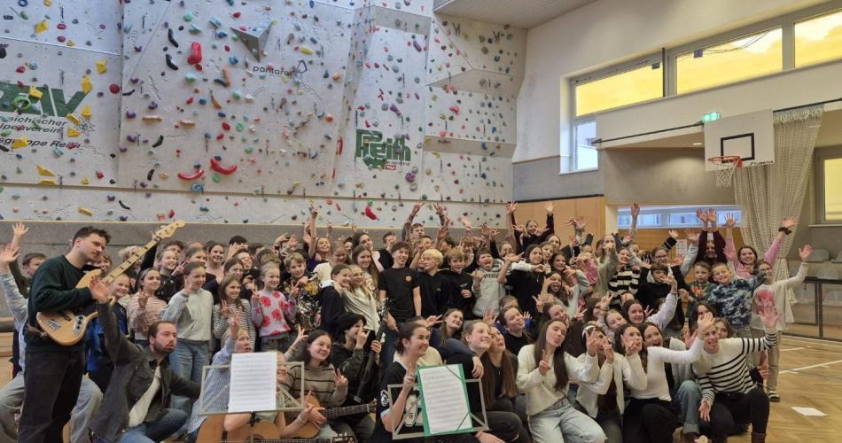 Gemeinschaftsfoto Schüler